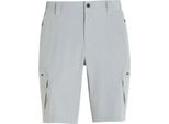 Slam Active Tech Cargo Shorts Grigio L Uomo Grigio L