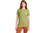 Icebreaker Merino 150 Tech Lite Adventure Ride Maglietta A Maniche Corte Verde S Donna Verde S