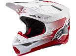 Casco Supertech S-M10 Unite, Alpinestars (Rosso/Bianco, Taglia L)