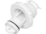 Nuova Rade Tappo Di Scarico Con Sifone 20 Mm Bianco Bianco Taglia Unica