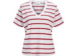 Jack & Jones Annie Reg Jjxx Maglietta A Maniche Corte Con Scollo A V Bianco Xs Donna Bianco Xs