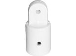 Nuova Rade Bimini Top Staffa Di Montaggio 20 Mm Bianco Bianco Taglia Unica