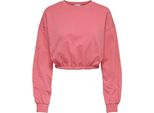 Only Zenia Unb Elastic Sweatshirt Rosa S Damen Rosa S