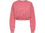 Only Zenia Unb Elastic Felpa Rosa M Damen Rosa M