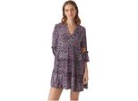 Vero Moda Easy Joy Abito A Maniche Lunghe Viola L Donna Viola L