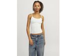 Jack & Jones Saga Str Jjxx Maglietta Senza Maniche Bianco L Donna Bianco L