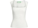 Jack & Jones Isabella Gigi Str Jjxx Maglietta Senza Maniche Bianco S Donna Bianco S
