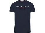 Jack & Jones Club Kurzarm T-Shirt Blau S Herren Blau S