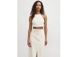 Jack & Jones Dora Jjxx Top Senza Maniche Beige M Donna Beige M
