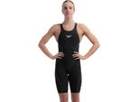 Speedo Fastskin Lzr Pure Intent 2.0 Costume Da Bagno Da Competizione Aperto Sul Retro Nero Uk 25 Donna Nero Uk 25