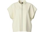 Pieces Chilli Maglia Con Zip Intera Beige M Donna Beige M