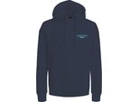 Jack & Jones Poppin Felpa Con Cappuccio Blu M Uomo Blu M