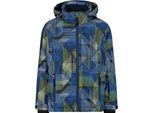 Cmp Giacca Bambino Con Cappuccio A Scatto Blu Royal-B.Blue-Winter Sun 164