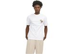 Jack & Jones Tampa Back Maglietta A Maniche Corte Bianco L Uomo Bianco L