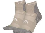 Head 701229025 Calzini Corti 2 Unità Beige Eu 35-38 Uomo,Donna Beige Eu 35-38