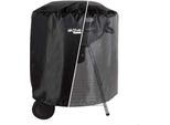 Coperchio Attivo Per Barbecue Nero 76 X 66 X 110 Cm Nero 76 X 66 X 110 Cm