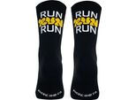 Pacific Socks Run Run Short Socks Nero Eu 37-41 Uomo, Donna Nero Eu 37-41