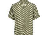 Jack & Jones Bluryland - Camicia A Maniche Corte Verde L Uomo Verde L