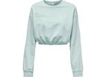 Only Zenia Unb Elastic Felpa Verde S Donna Verde S