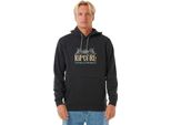 Rip Curl Down The Line Felpa Con Cappuccio Nero L Uomo Nero L