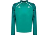 Hummel Real Betis 25/26 Lead 2.0 Felpa Con Mezza Zip Verde M Uomo Verde M