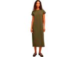 Jack & Jones Astrid Boxy Jjxx Vestito Midi A Maniche Corte Verde S Donna Verde S