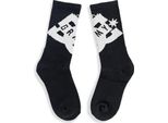 Grimey The Swarm Dc Shoes X Regular Socks Nero Eu 38-42 Uomo,Donna Nero Eu 38-42