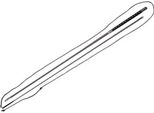Whip&Go Tourillon Frustino Argento 200 Cm Argento 200 Cm