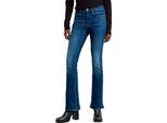 G-Star 3301 Flare Jeans Blu 27 / 32 Donna Blu 27
