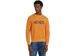 G-Star Destroyed G Logo Washed Felpa Arancione M Herren Arancione M