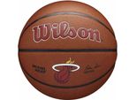Wilson Nba Team Alliance Miami Heat Basketballball Braun 7 Braun 7