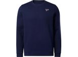Reebok Identity Small Logo Felpa Blau S Herren Blau S