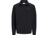 Jack & Jones Matty Logo Felpa Con Mezza Zip Nero S Uomo Nero S