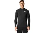 Castore Cme40967 Felpa Mezza Zip Senza Cuciture Nero L Uomo Nero L