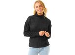 Rip Curl Cosy Fleece Felpa Nero S Donna Nero S