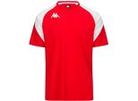 Maglietta Kappa Loreto Manica Corta Rosso Xl Uomo Rosso Xl