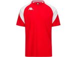 Maglietta Kappa Loreto Kurzarm Rot 2XL Herren Rot 2XL