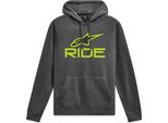 Alpinestars Ride V3 Felpa Con Cappuccio Grigio L Uomo Grigio L