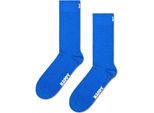 Happy Socks Calzini Solidi Blu Eu 41-46 Uomo, Donna Blu Eu 41-46