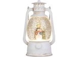Lanterna Di Natale Magichome, Pupazzo Di Neve, Plastica, 1Xled Bianco Caldo, 12X10X20,5 Cm, 3Xaa