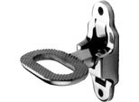 Talamex Passo D'albero Pieghevole Aisi316 Argento Argento Taglia Unica