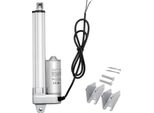 Succebuy Attuatore Lineare Da 12 V, Motore Lineare Impermeabile IP65 Da 152,4 Mm, Attuatore Lineare Da 3000 N, Attuatori Lineari Da 5 Mm/S Con Staffe Di Montaggio Per Inseguitori Solari, Macchine Industriali, Apriporta