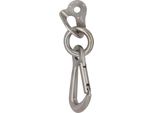 Fixe Climbing Gear Type C Draco M10 316L Standplatz Grau Grau Taglia Unica