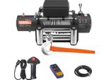 Succebuy Argano Elettrico A Cavo, Forza Di Trazione Di 6100 Kg, Argano Da 12 V Dc Con Cavo D'acciaio Da 24 M, Telecomando Wireless E A Filo, Argano IP55 Per Suv, Jeep, Rimorchi, Barche E Veicoli Fuoristrada