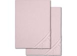 Lenzuolo A Pieghe Winterflausch Rosa 90 X 190 - 100 X 200 Cm Confezione Doppia