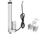Succebuy Attuatore Lineare Da 12 V, Motore Lineare Da 203,2 Mm Con Velocità Di 15 Mm/S, Forza Di 1000 N, Attuatori Lineari Con Protezione IP54 E Staffa Di Montaggio Per Tavoli Regolabili In Altezza, Sedie Reclinabili E Apri Finestre