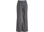 Jack & Jones Ellis Wide Jjxx Pantaloni A Vita Alta Grigio L Donna Grigio L