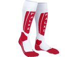 Falke Sk5 Expert Calze Lunghe Bianco Eu 42-43 Uomo Bianco Eu 42-43