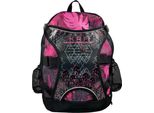 Krf Skate Pack Guaina Nera, Rosa Nero, Rosa Taglia Unica