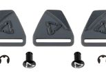 Leatt Dual Axis Knee Pads Buckle Kit Nero Nero Taglia Unica